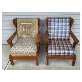 Pair of Upholstered Arm Chairs