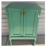 Painted Wood Cabinet