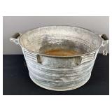 Galvanized Wash Tub