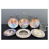 Glass Measuring Cup, Drinking Glasses, & China Set