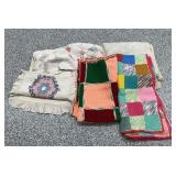 Crochet Blankets & Damaged Quilts