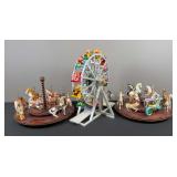 Wooden Carousels & Ferris Wheel