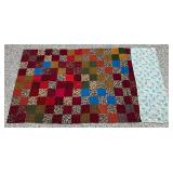 Hand Made Knot Tied Baby Quilt