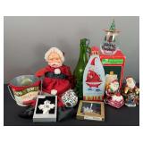 Christmas Tree Angel, Tree Ornaments, & Misc. Decorations