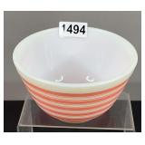 Pyrex Pink Stripe 1.5 Pt Mixing Bowl