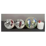 Cardinal & Blue Jay Ornaments