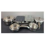 Muffin Trays, Sauce Pans & Assorted Pans