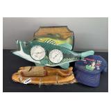 Big Mouth Billy Bass, Fish Wall Decor & Fisherman Hat