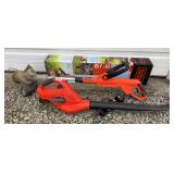 Black & Decker Battery Powered Leaf Blower & Weed Eater