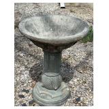 Resin Bird Bath