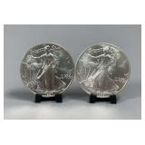 1997 & 1998 Silver Dollars