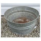 Galvanized Wash Tub