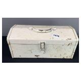 Metal Tool Box with Assortment of Tools