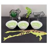 Frog Home Decor & Bowls