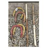Partial Horse Shoe Game Set