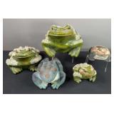 Decorative Outdoor Frog Statues