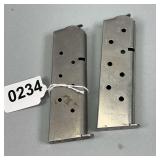 Pair of 1911 Handgun Magazines