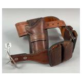 Kirkpatrick Laredo Texas Leather Belt & Holster
