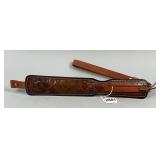 Padded Embossed Leather Rifle Sling