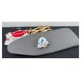 Mini Ironing Board, Iron, and Clothes Pins