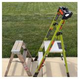 Little Giant Mighty Lite Stepstool & Wooden Ladder
