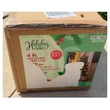 NIB Trim-A-Tree 4Ft 100LT Redberry Wood Christmas Tree
