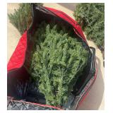 Fancy Pre Lit Christmas Tree with Rolling Bag