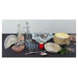 Napkin Rings and Serving Plates