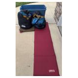 Camping Gear, Sleeping Bag Pads, Lights, & Misc.