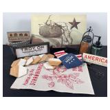 Canvas Basket Picture, Coaster, and Misc Home Decor