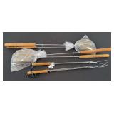 Campfire Pie Irons and Hotdog Skewers