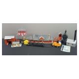 Assortment of Train Set Model Buildings