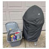 Weber Smoker with Wood Chips