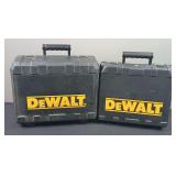 Dewalt Drill & Saw in Cases