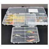 (3) Fishing Organizers with Lures & Tackle