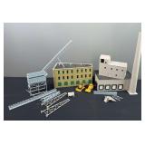 Assortment of Train Set Model Buildings