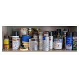 Spray Paint, Wood Stain, & Paint
