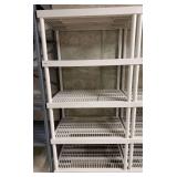 Plastic Shelving Unit