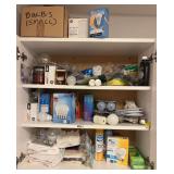 Light Bulbs and Assorted Household Items