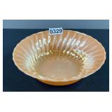 Fire King Peach Luster Bowl