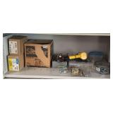 Carriage Bolts, Screws, Electric Box Parts & Shelf Contents