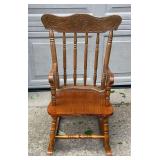 Wooden Children Rocking Chair