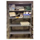 Metal Shelving Unit