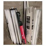 Corner Lot of Lights, Plumbing Tube, & Misc.