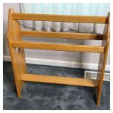 Wooden Quilt Rack