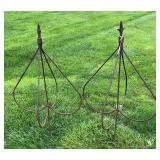 Wrought Iron Lawn Decorations