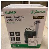 NIB Zoeller Dual Switch Sump Pump
