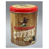 Winchester Coffee Tin with Coffee