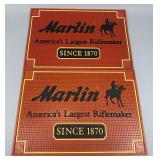 (2) Marlin Americas Largest Riflemaker Rubber Gunsmith Mats