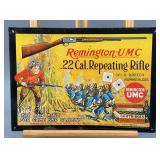 Remington - UMC .22 Cal Repeating Rifle Sign